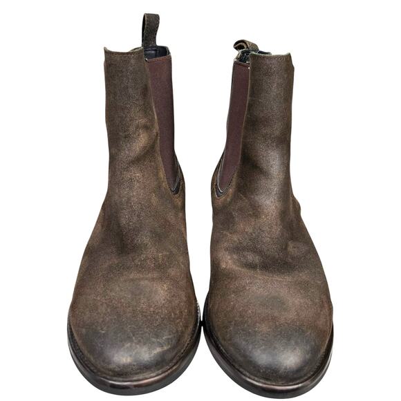 Thursday Women’s Duchess Brown Suede Chelsea Boot Size US 8 - Picture 7 of 11